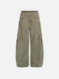 Seamed Baggy Cargo Pants