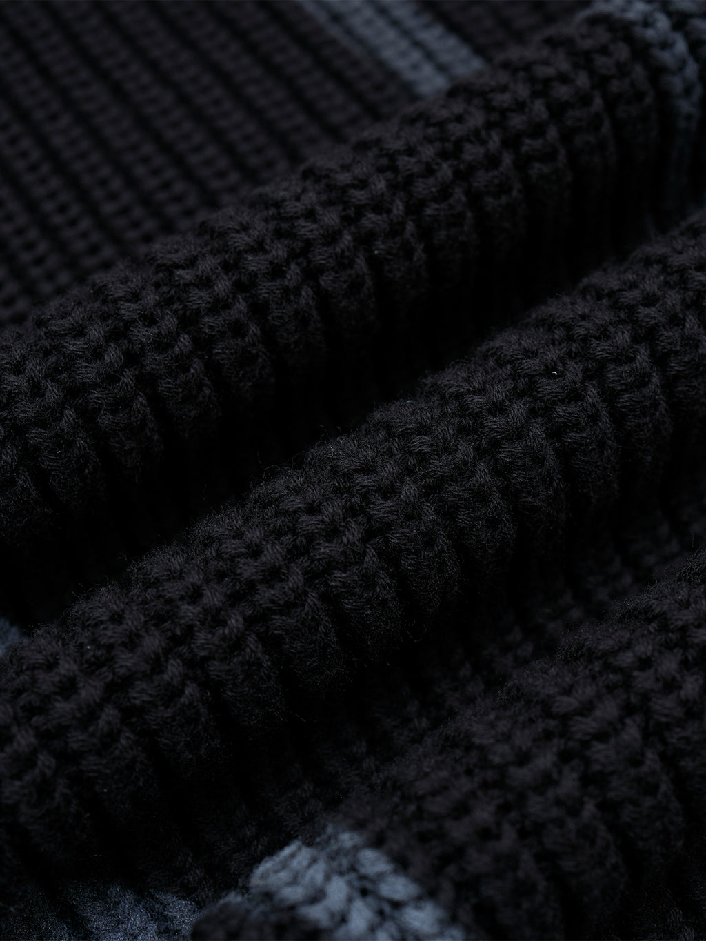 Tribal-Graphic Oversized Knit Sweater