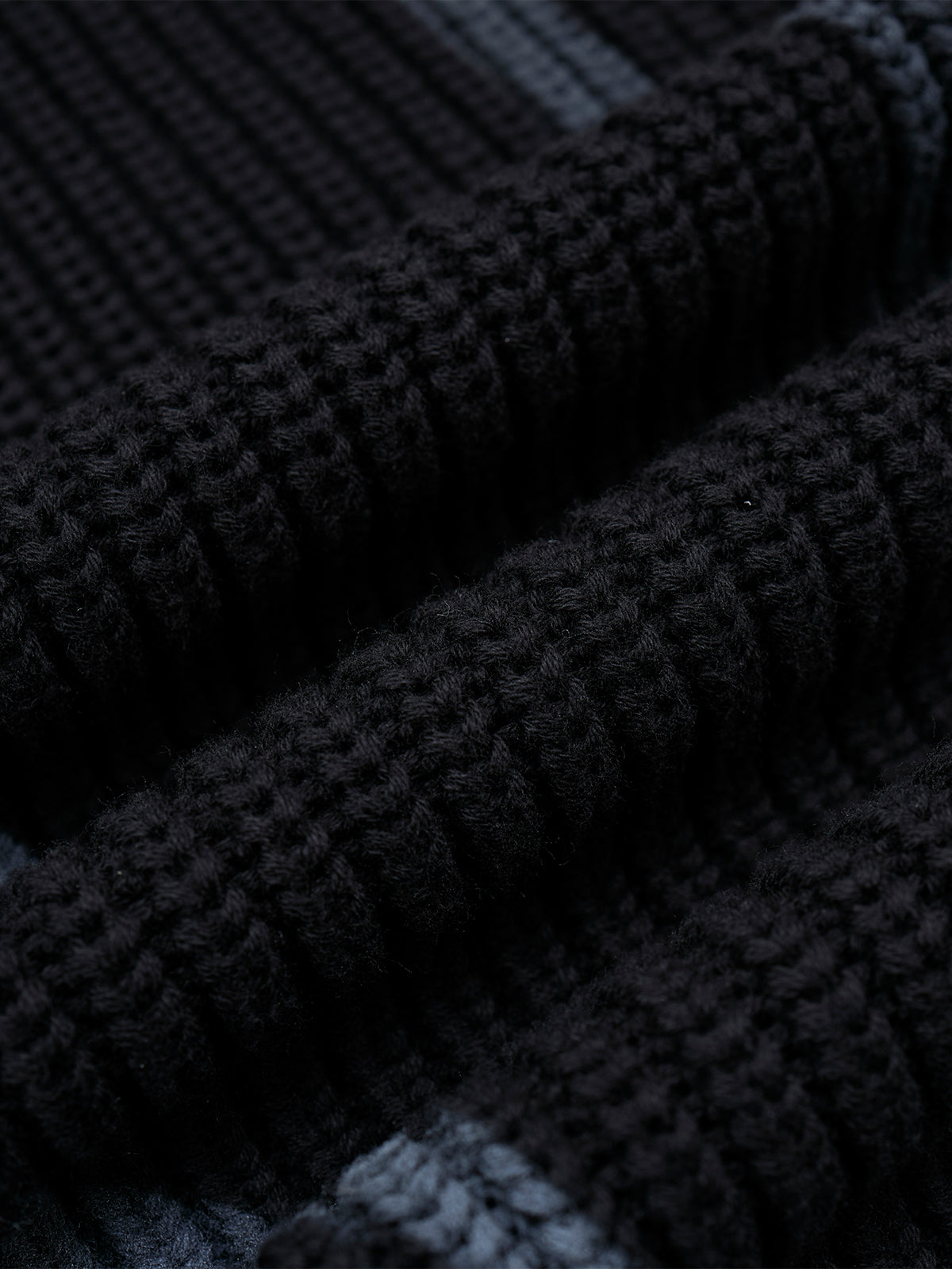 Tribal-Graphic Oversized Knit Sweater