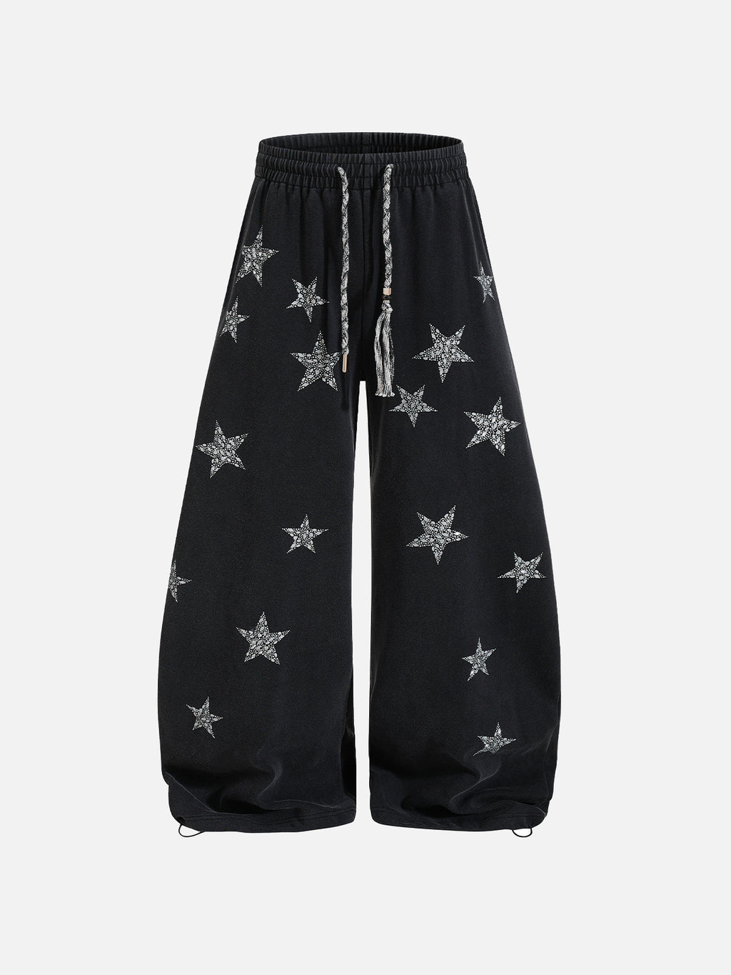 Star-Print Baggy Sweatpants