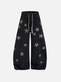 Star-Print Baggy Sweatpants