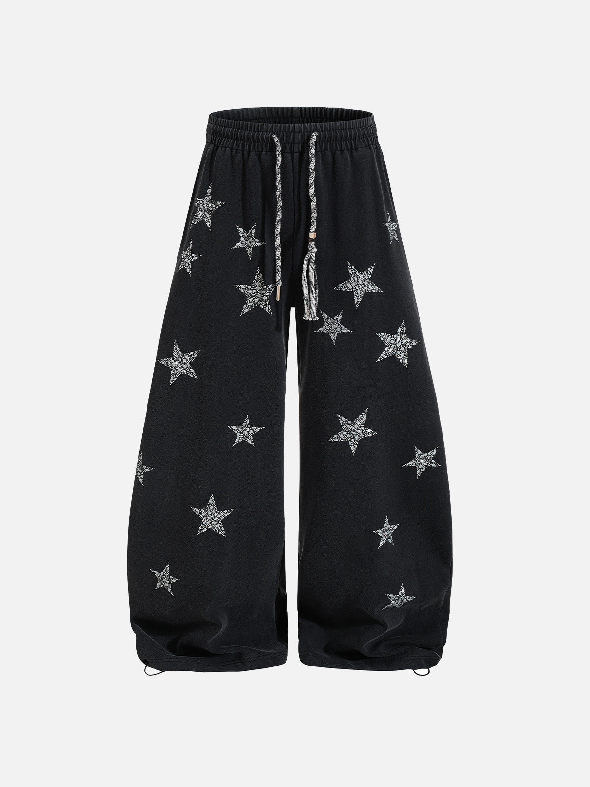 Star-Print Baggy Sweatpants
