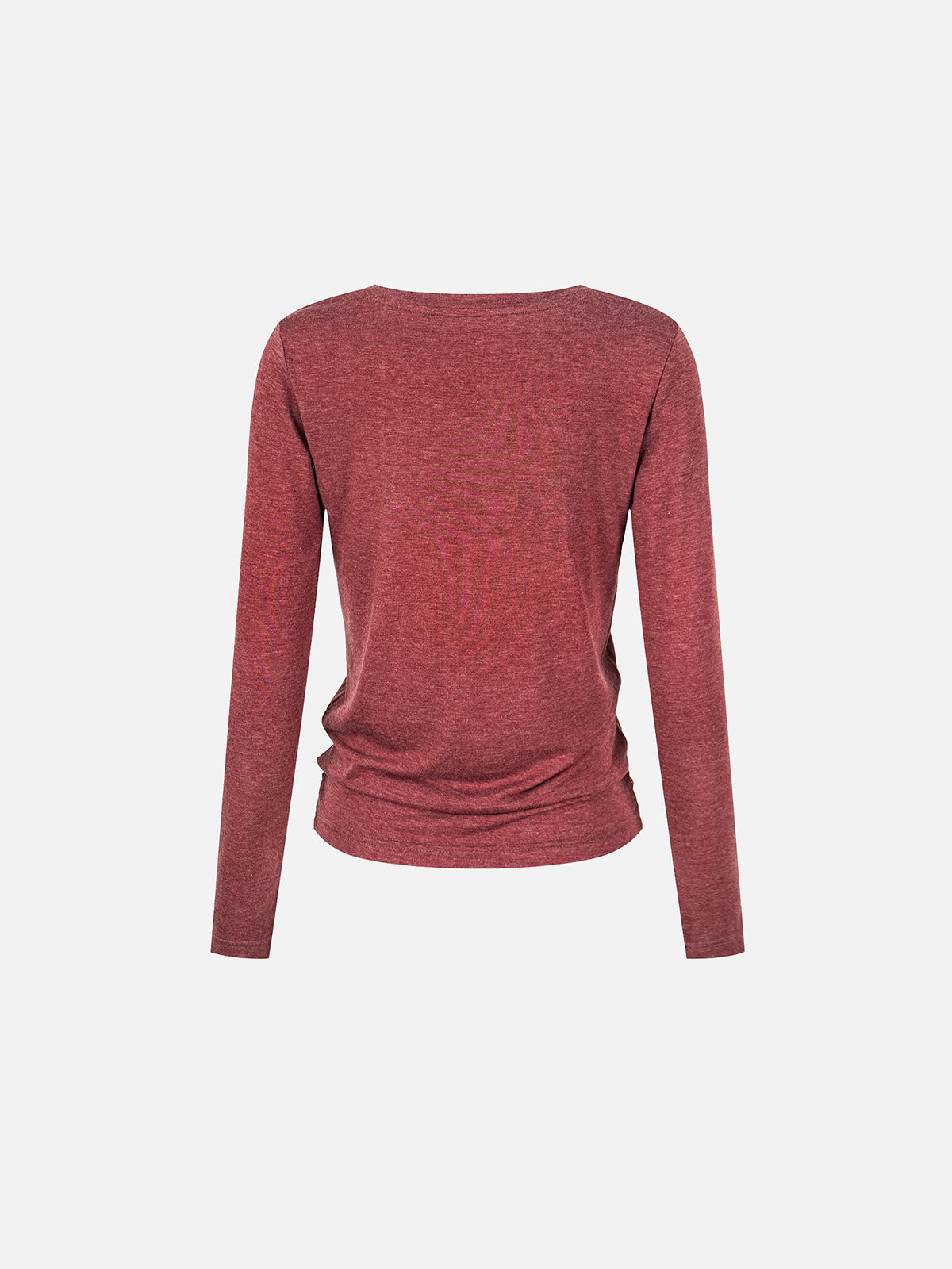 Vintage Graphic V-Neck Long-Sleeve Top