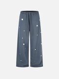 Sequin-Embellished Straight Sweatpants