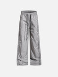 Piped-Trim Straight-Leg Track Pants