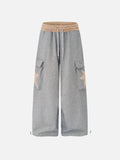Star-Patch Baggy Sweatpants