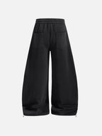 Studded Letter-Graphic Baggy Sweatpants