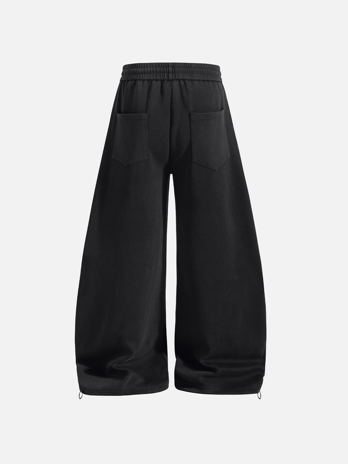 Studded Letter-Graphic Baggy Sweatpants