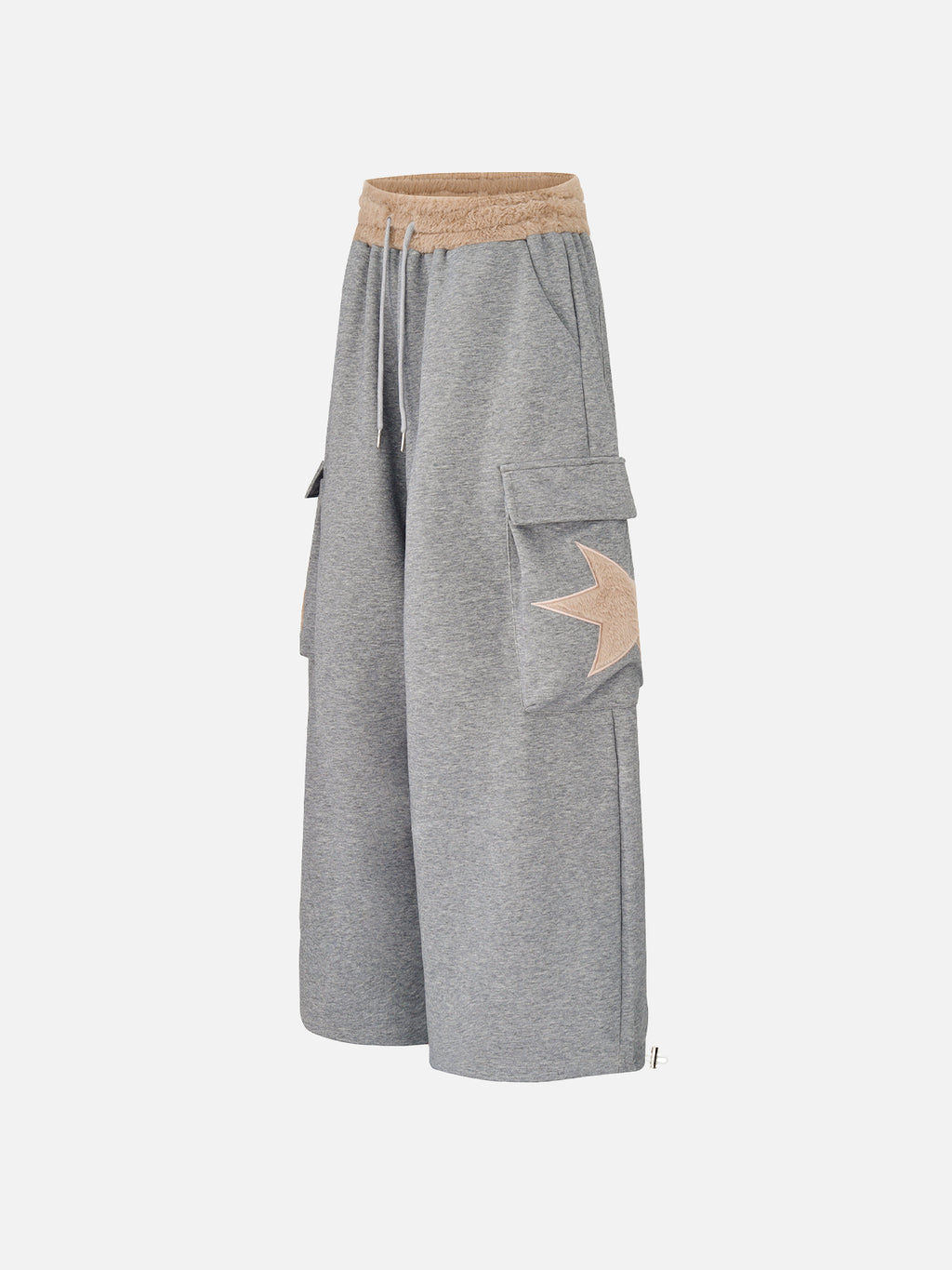 Star-Patch Baggy Sweatpants