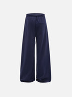 Graphic-Appliqué Straight-Leg Sweatpants
