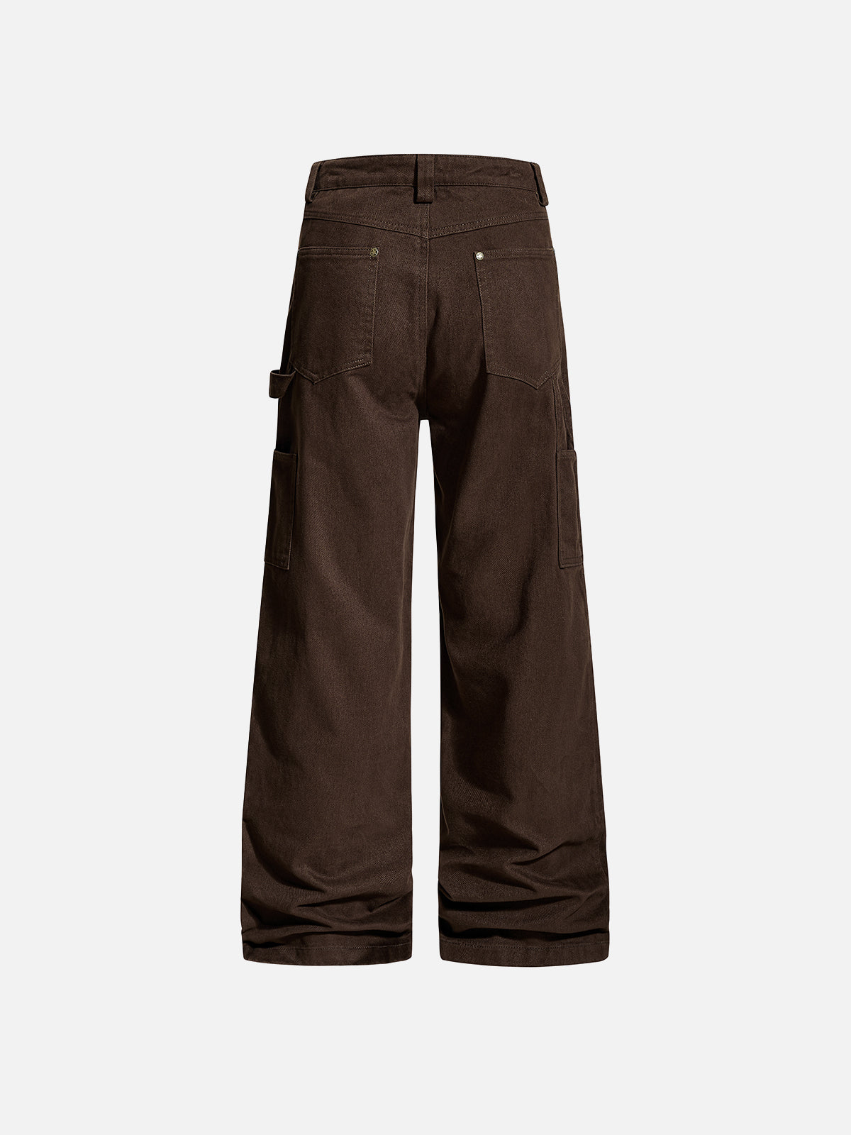 Graphic Straight-Leg Carpenter Pants