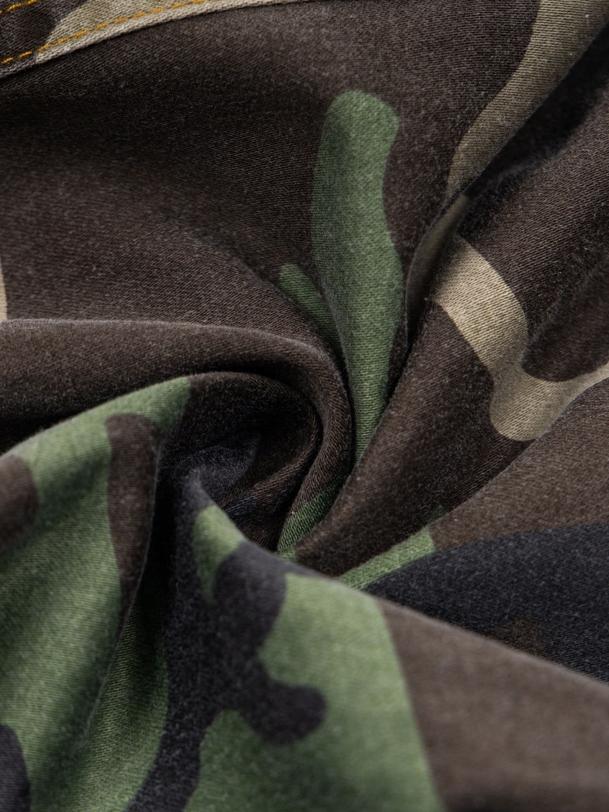 Camo & Leopard Panelled Baggy Barrel Carpenter Pants