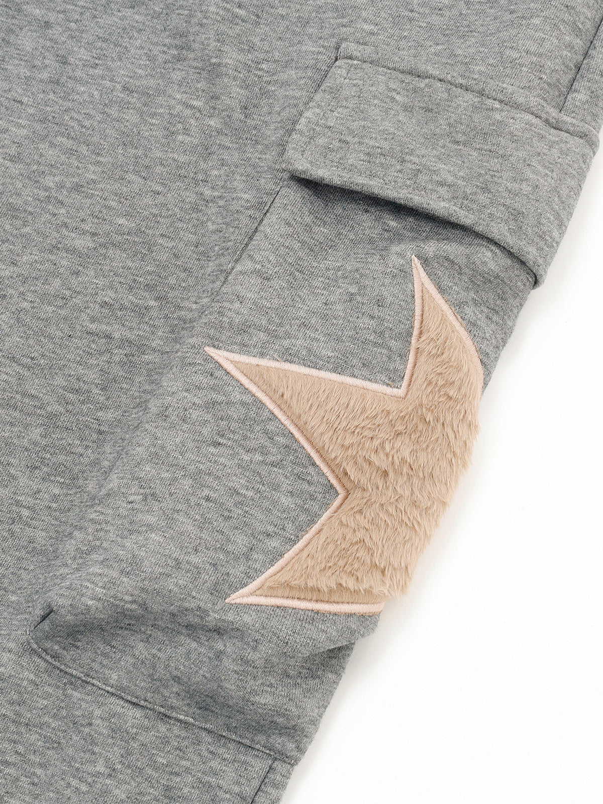 Star-Patch Baggy Sweatpants