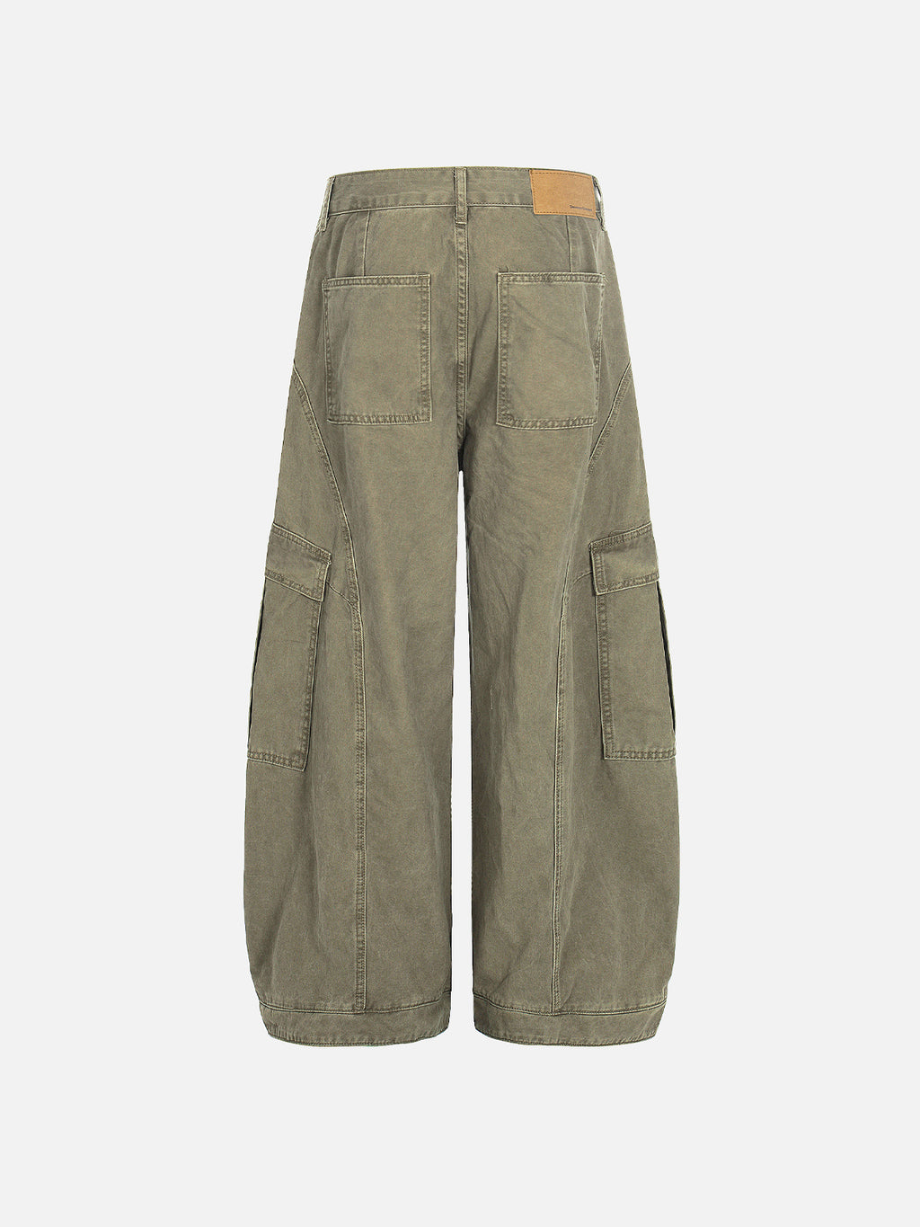 Seamed Baggy Cargo Pants