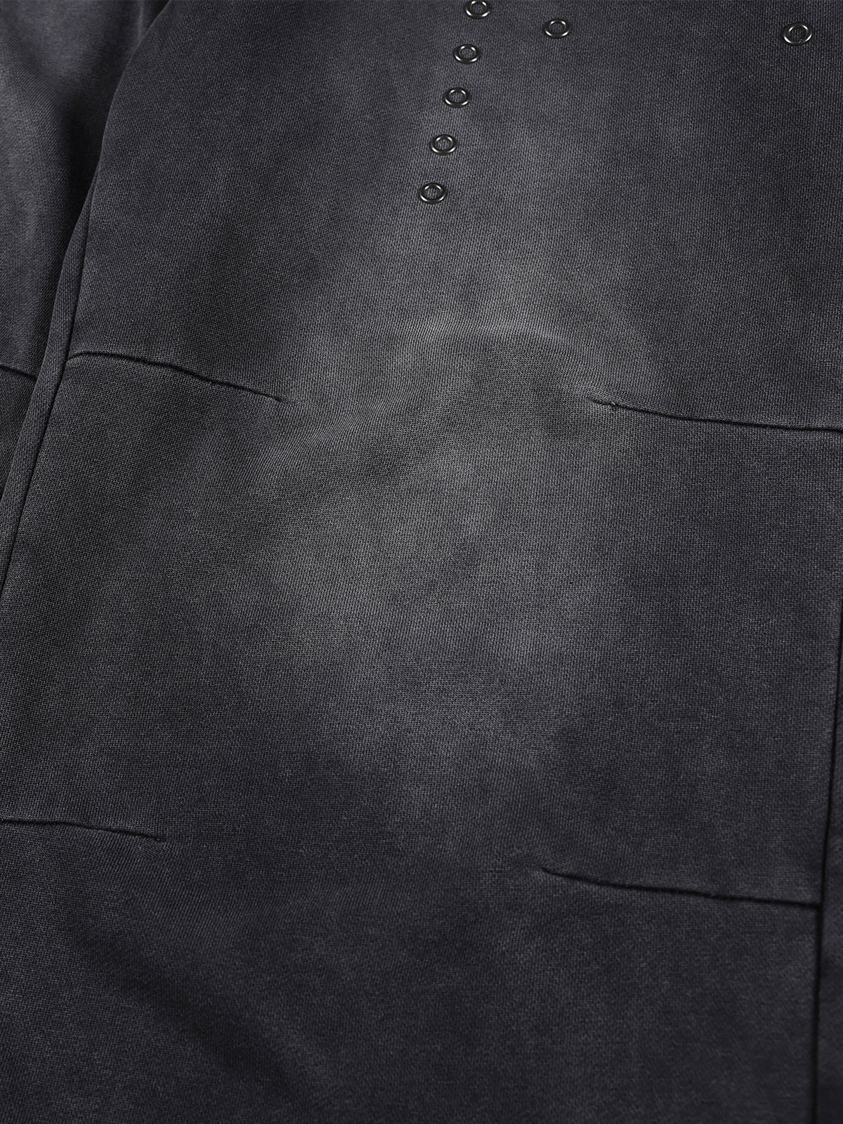 Eyelet Studded Washed Baggy Barrel Sweatpants