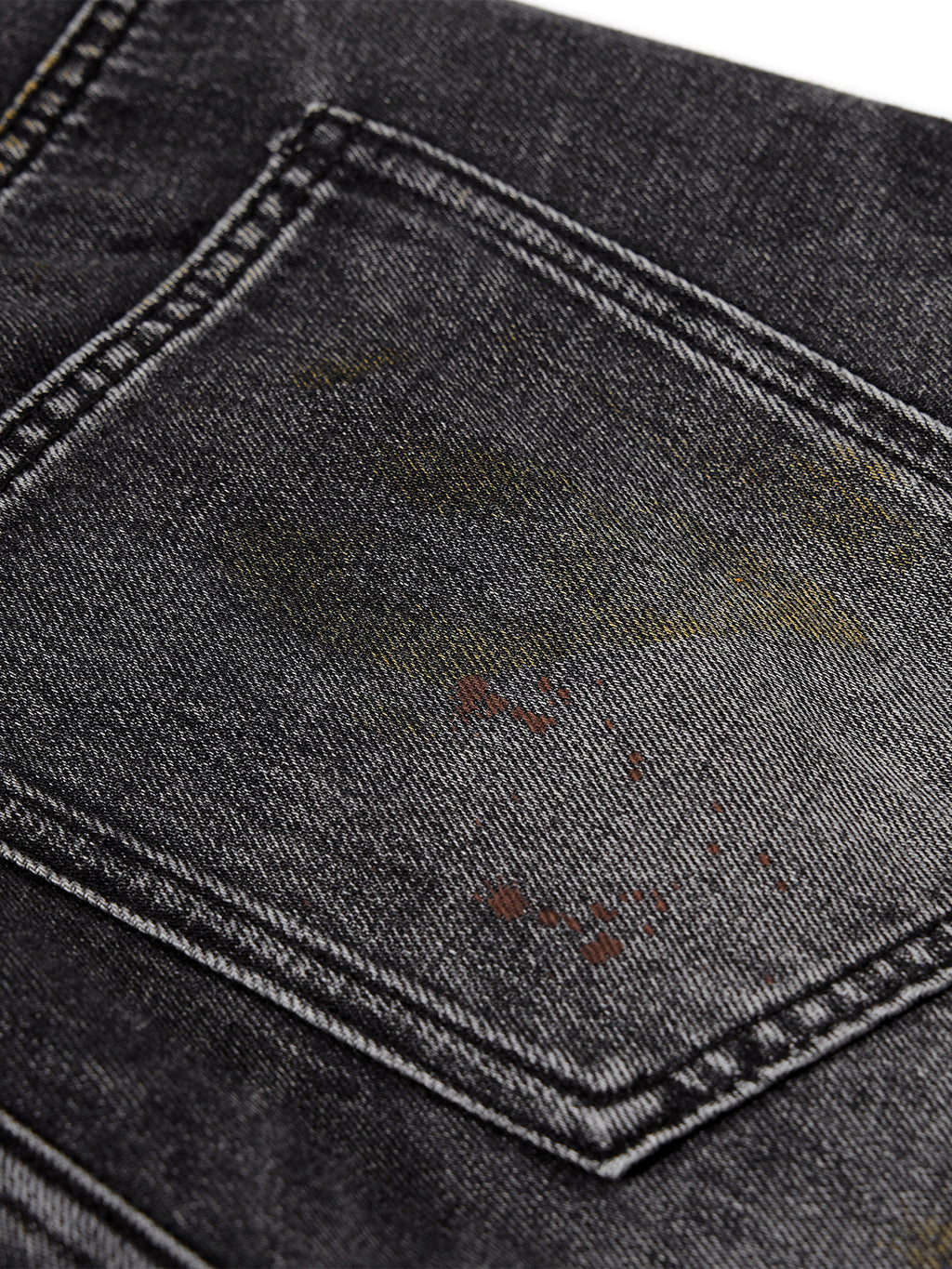Whiskered Baggy Jeans