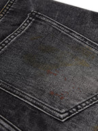 Whiskered Baggy Jeans
