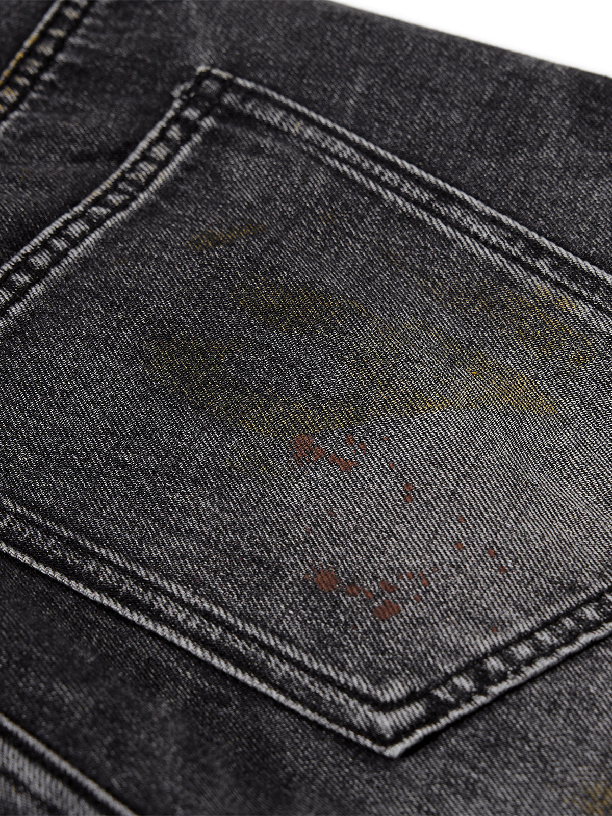 Whiskered Baggy Jeans