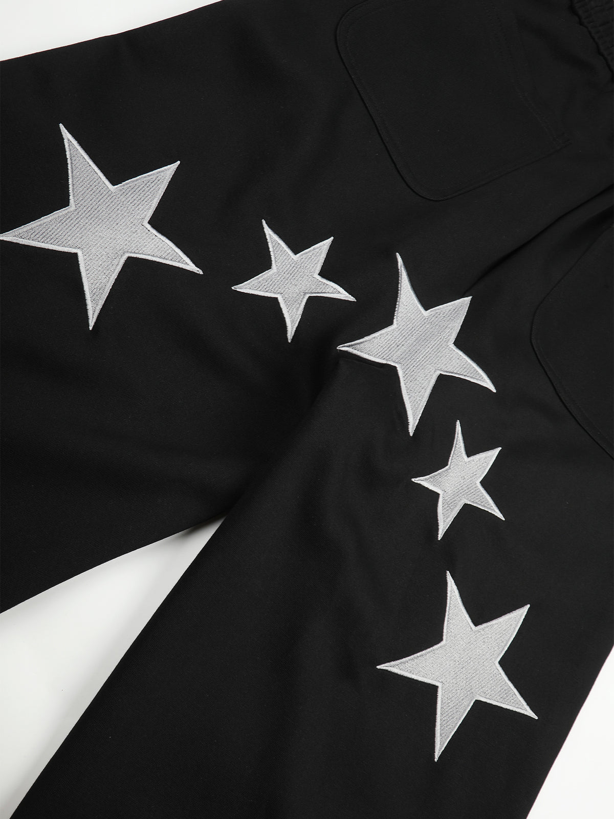 Pegasus-Embroidered Graphic Baggy Sweatpants
