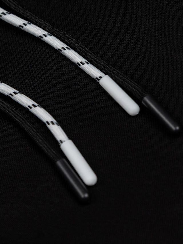 Curved-Seam Drawstring Baggy Barrel Sweatpants