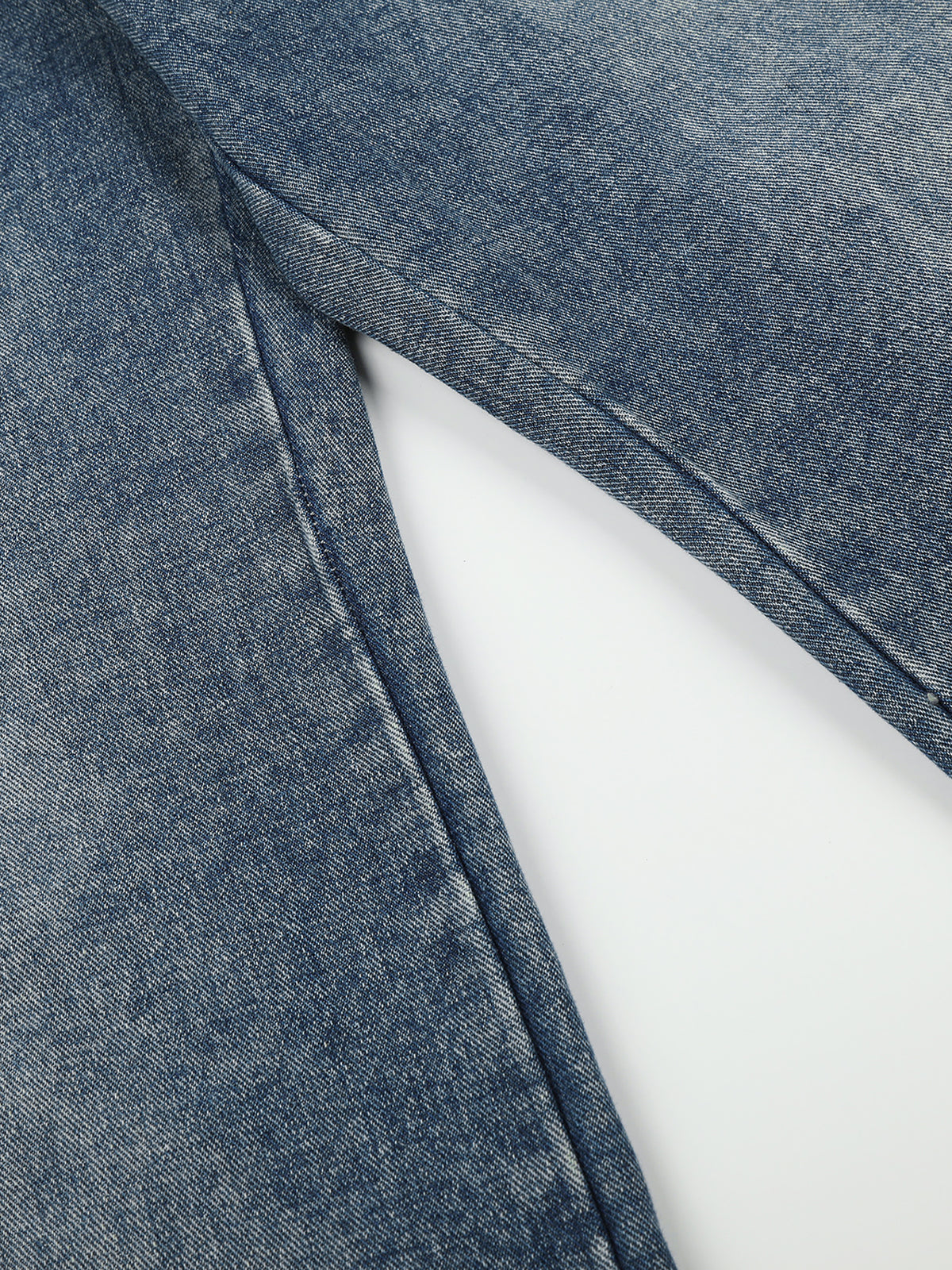 Studded Multi-Welt Balloon Baggy Jeans
