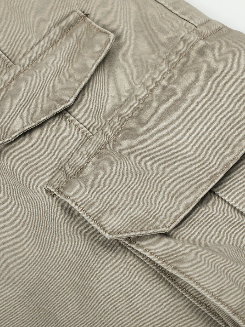 Multi-Pocket Riveted Straight Cargo Pants