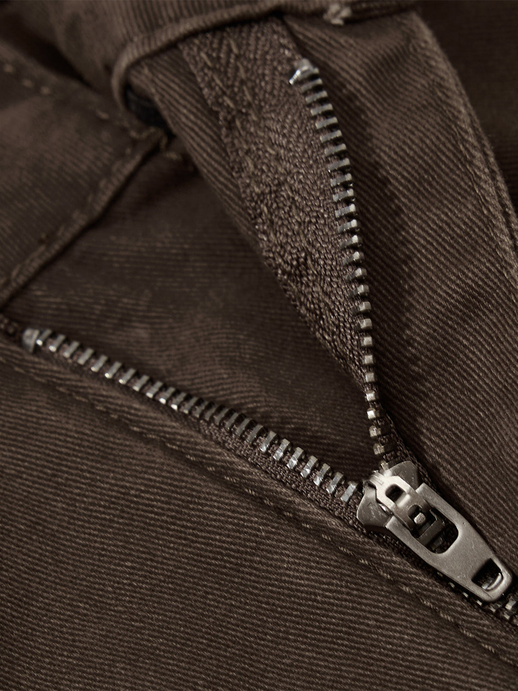 Front-Seamed Baggy Pants