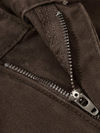 Front-Seamed Baggy Pants