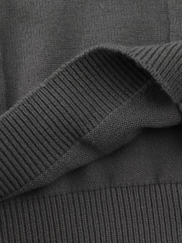 Star-Embroidered Bow-Pocket Boxy Knit Polo Shirt