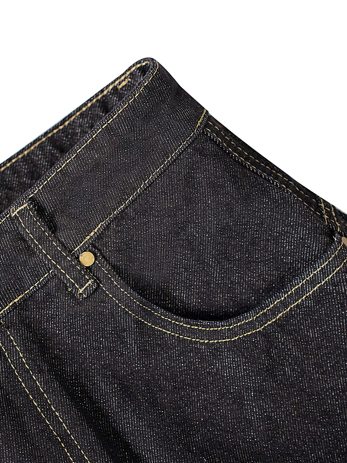 Snakeskin-Panelled Embroidered Baggy Jeans
