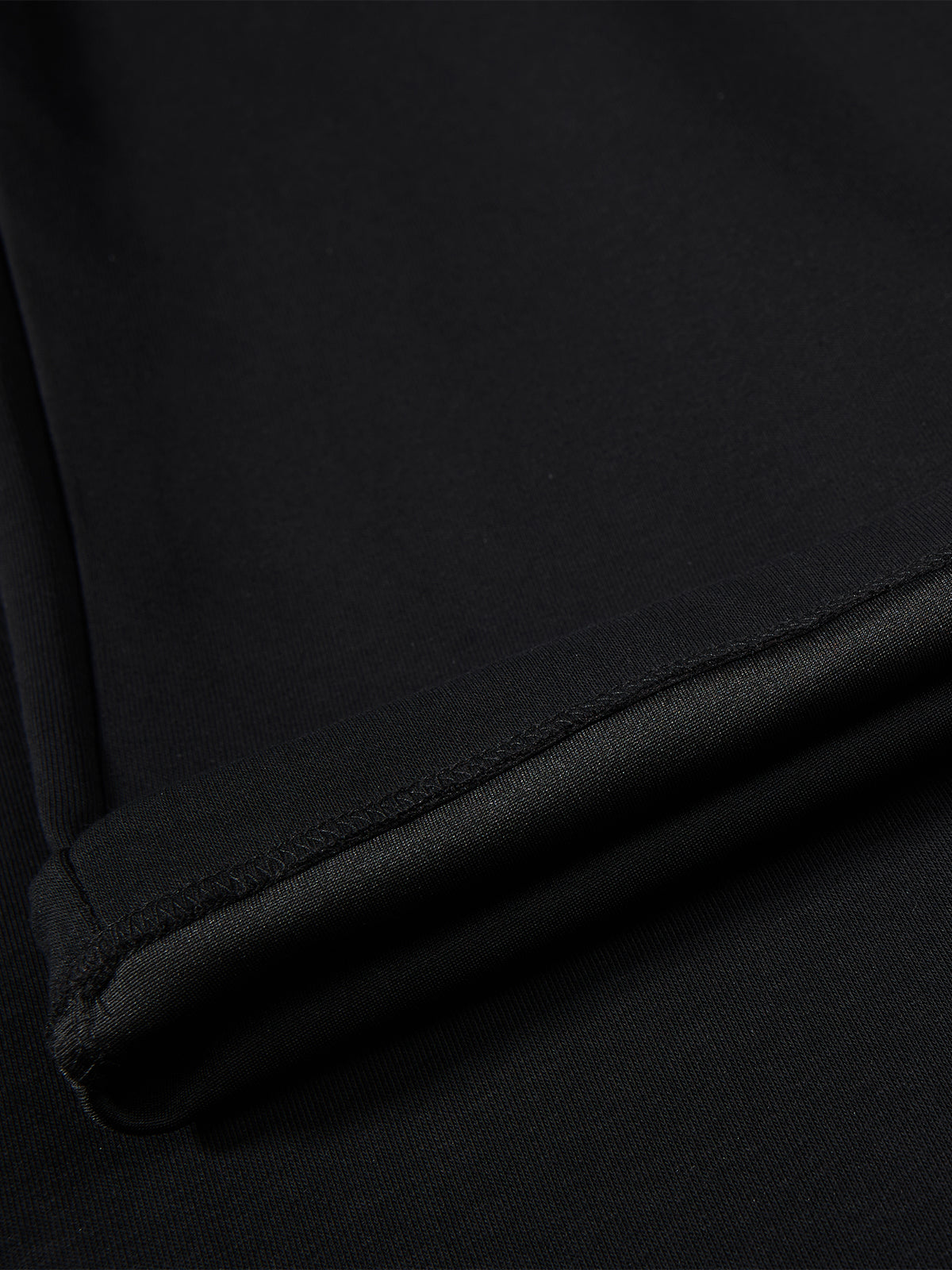 Measuring-Tape Detail Straight-Leg Sweatpants