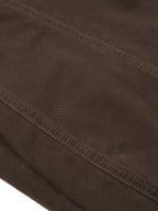 Front-Seamed Baggy Pants