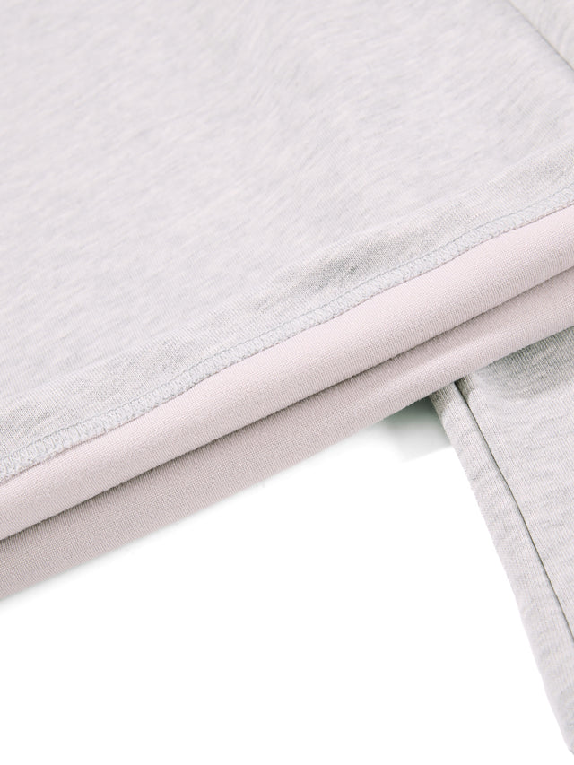 Star-Print Double-Waistband Baggy Sweatpants