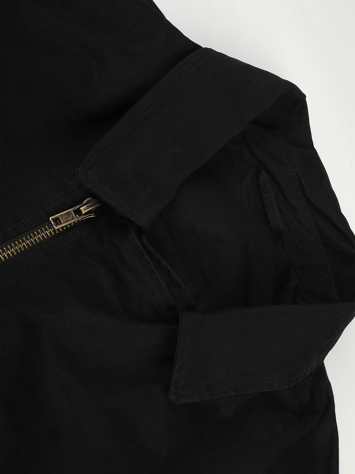 Belted Asymmetrical-Zip Boxy Biker Jacket