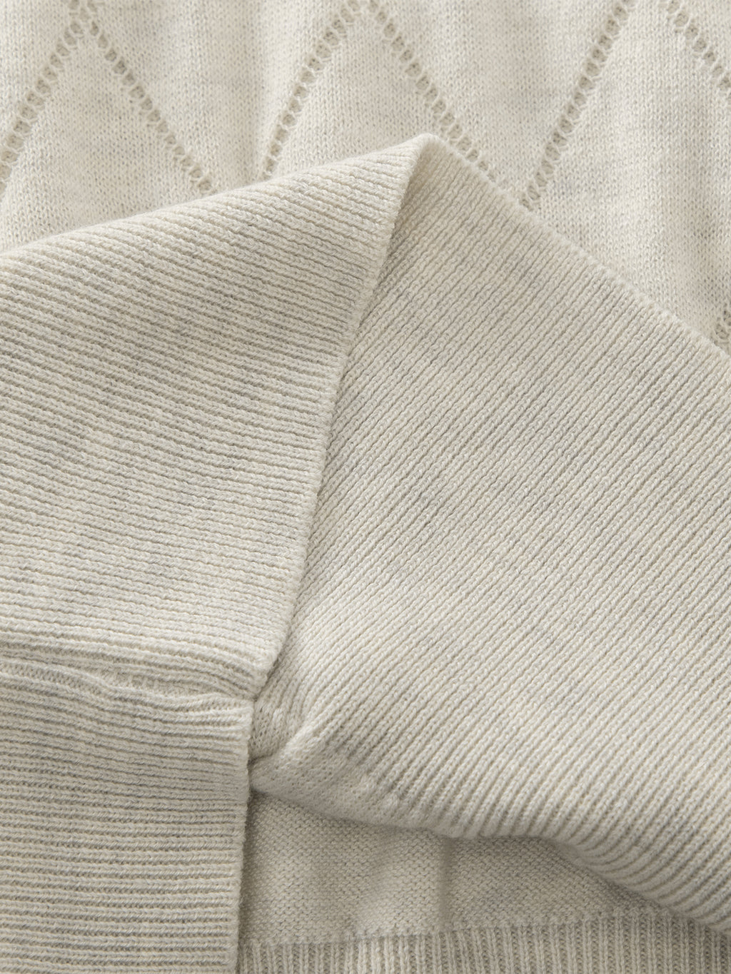 Argyle Slim-Fit Turtleneck Sweater