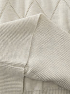 Argyle Slim-Fit Turtleneck Sweater