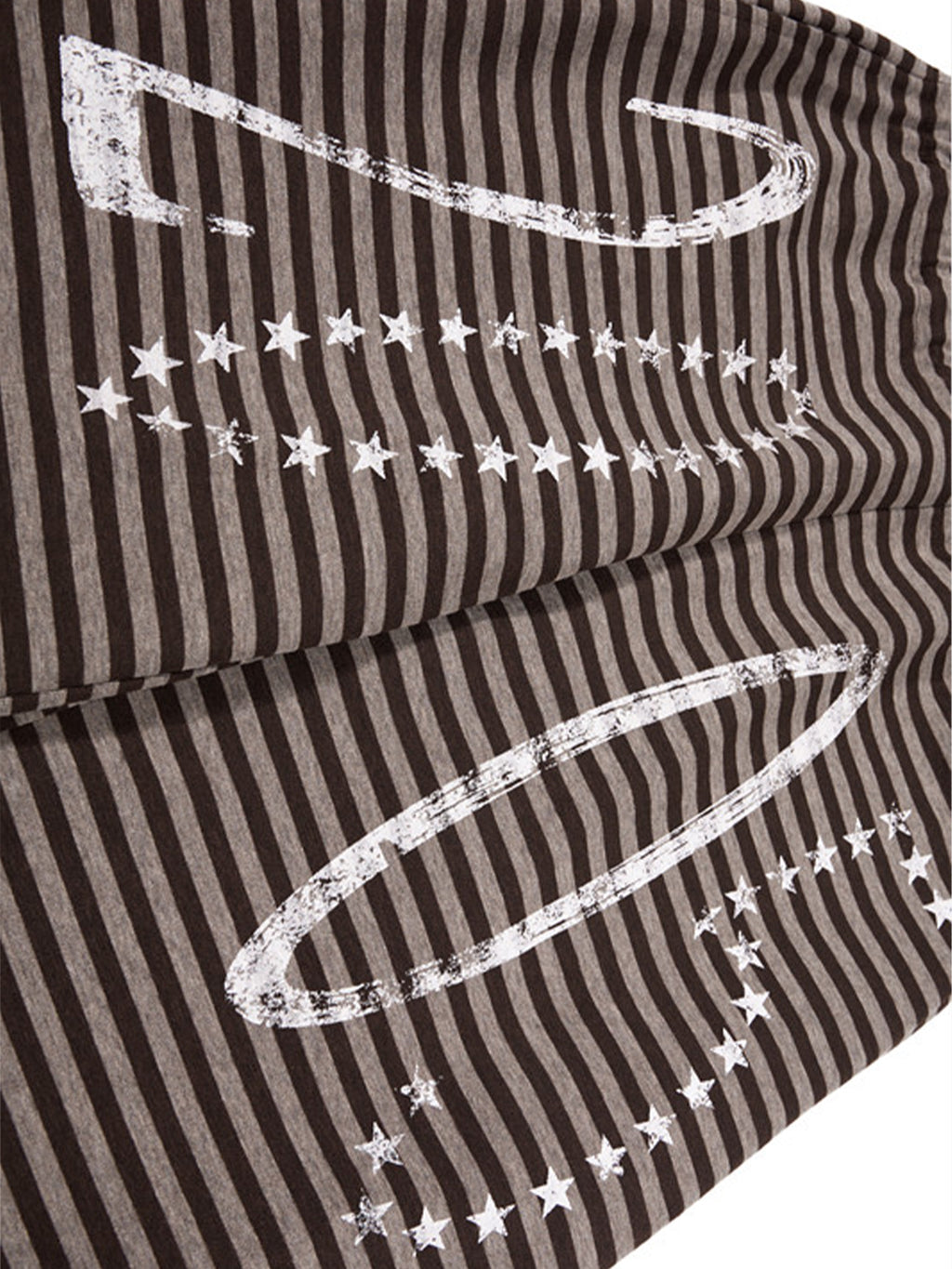 Striped Graphic Baggy Sweatpants