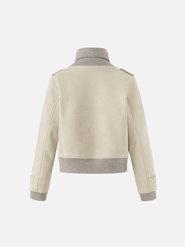 Napoleonic-Inspired 3D-Print Boxy Bomber Jacket