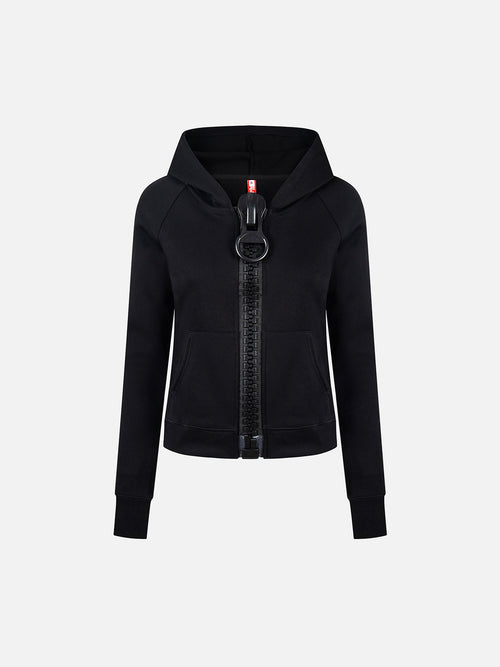Chunky Neon Zip Slim-Fit Hoodie