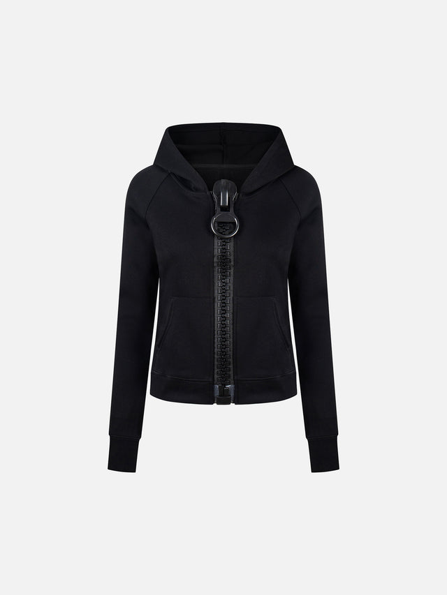 Chunky Neon Zip Slim-Fit Hoodie
