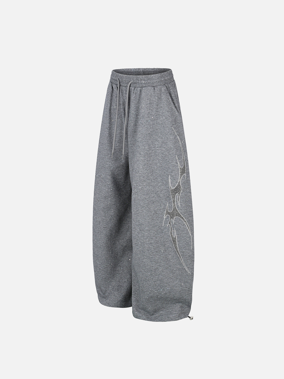 Rhinestone Tribal Graphic Baggy Sweatpants