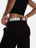 Star-Hole Double-Prong Belt