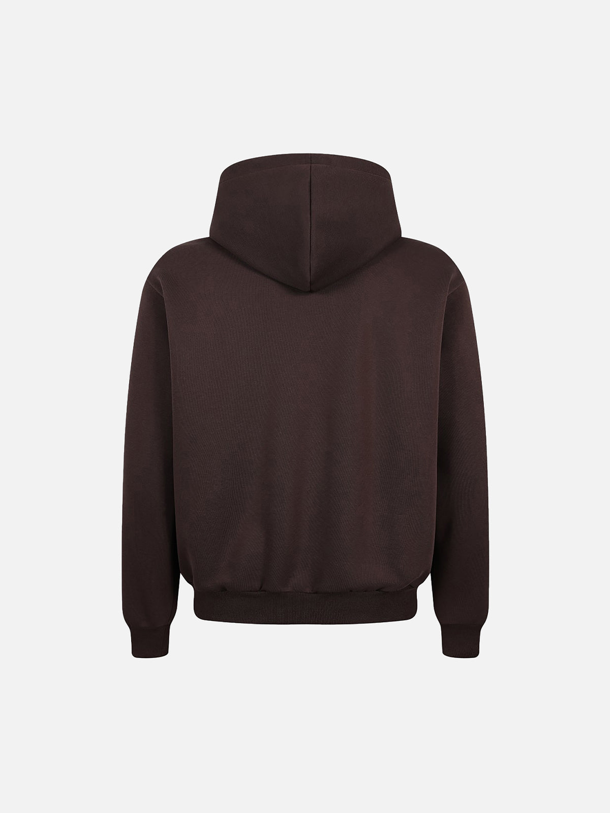 Star-Print Boxy Zip-Up Hoodie