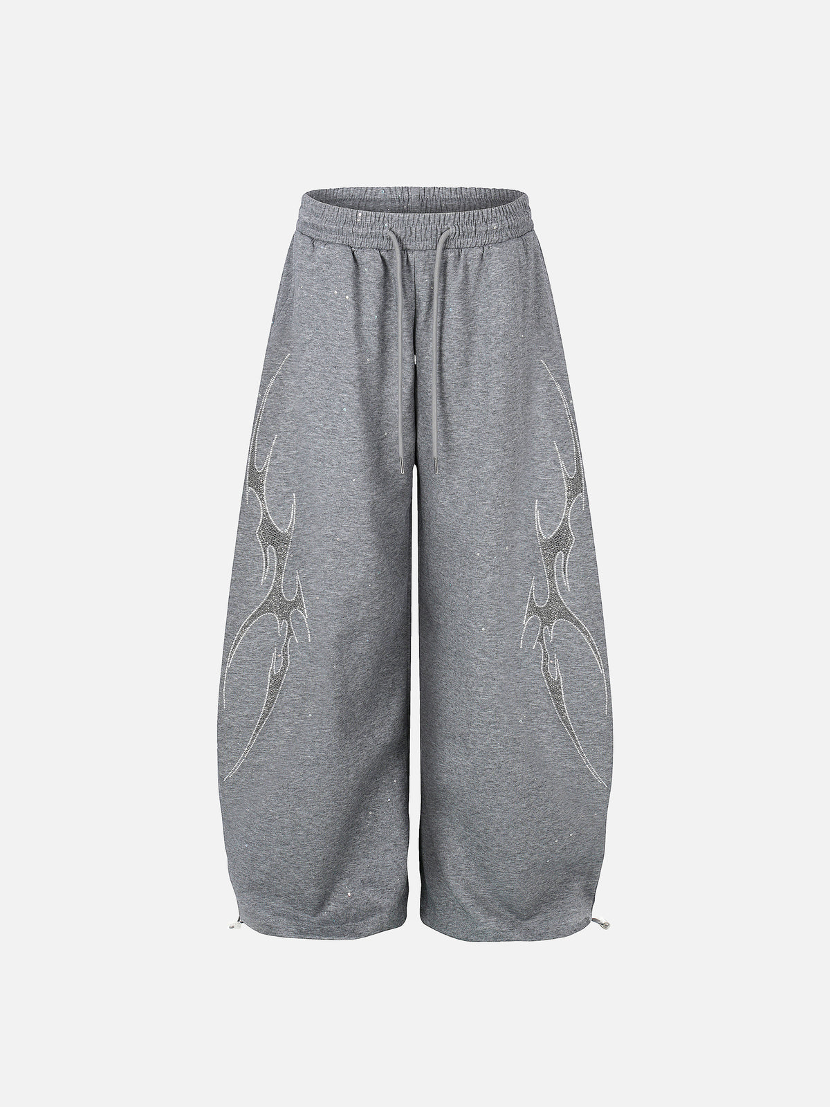 Rhinestone Tribal Graphic Baggy Sweatpants