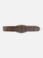 Embossed Pin-Buckle Belt