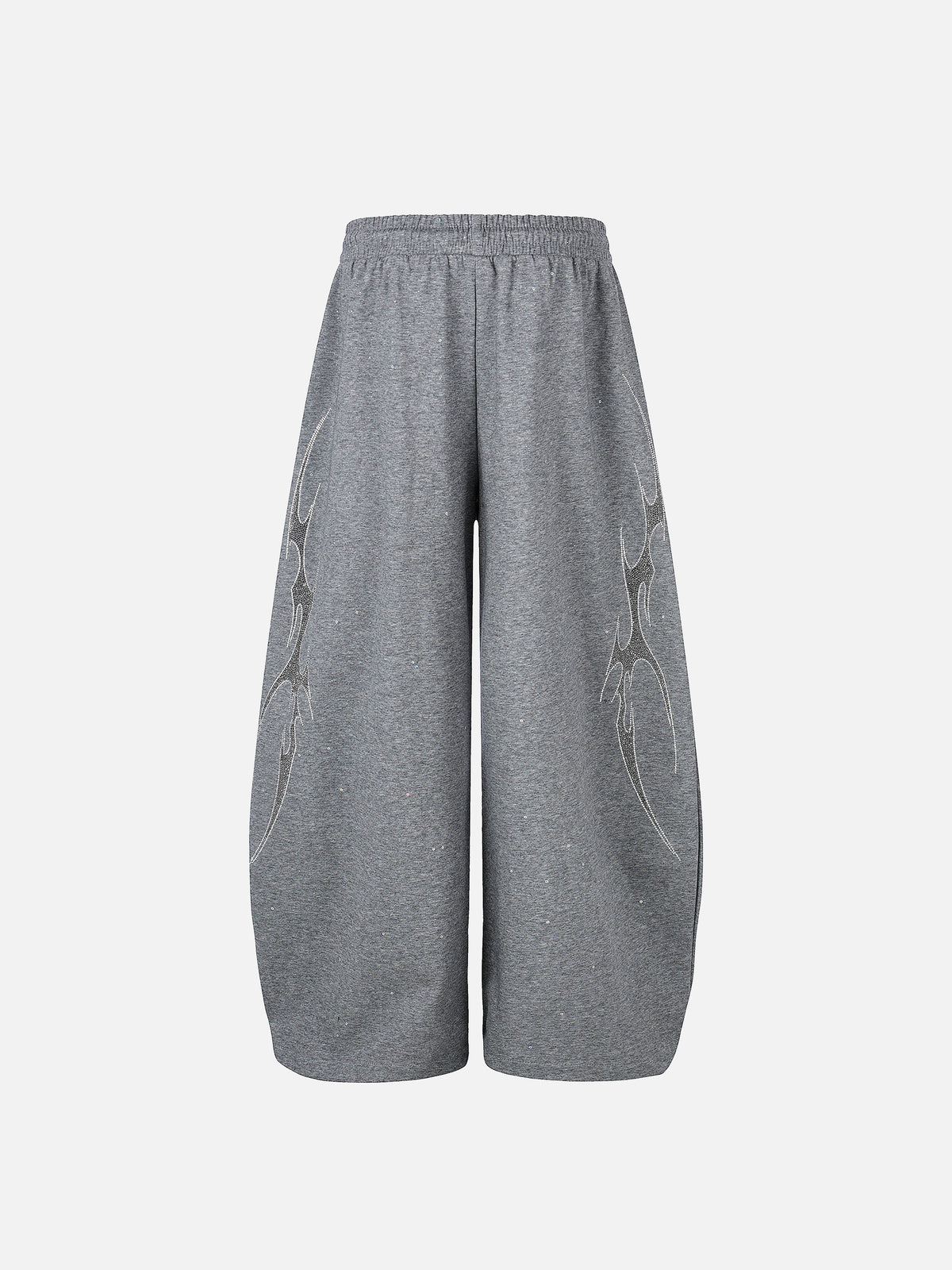 Rhinestone Tribal Graphic Baggy Sweatpants
