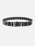 Star-Hole Double-Prong Belt
