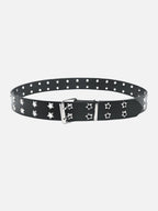 Star-Hole Double-Prong Belt