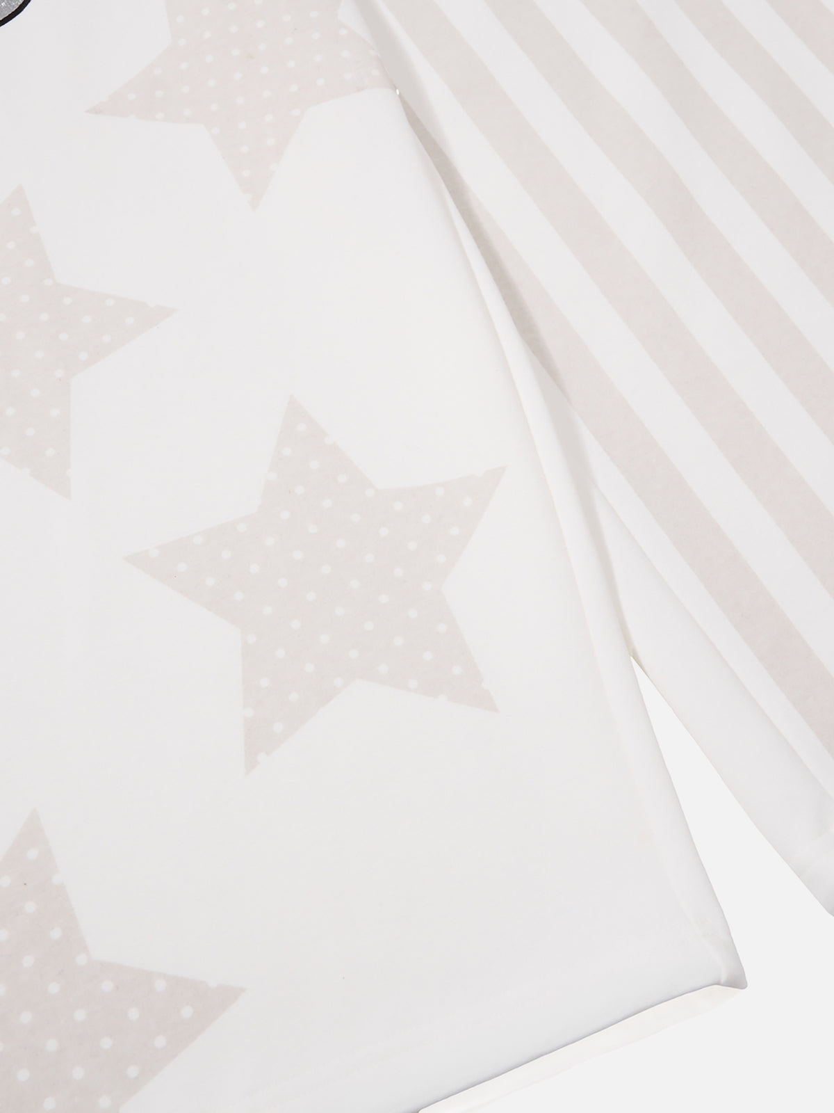 Star and Stripe Number Graphic Baggy Sweatpants