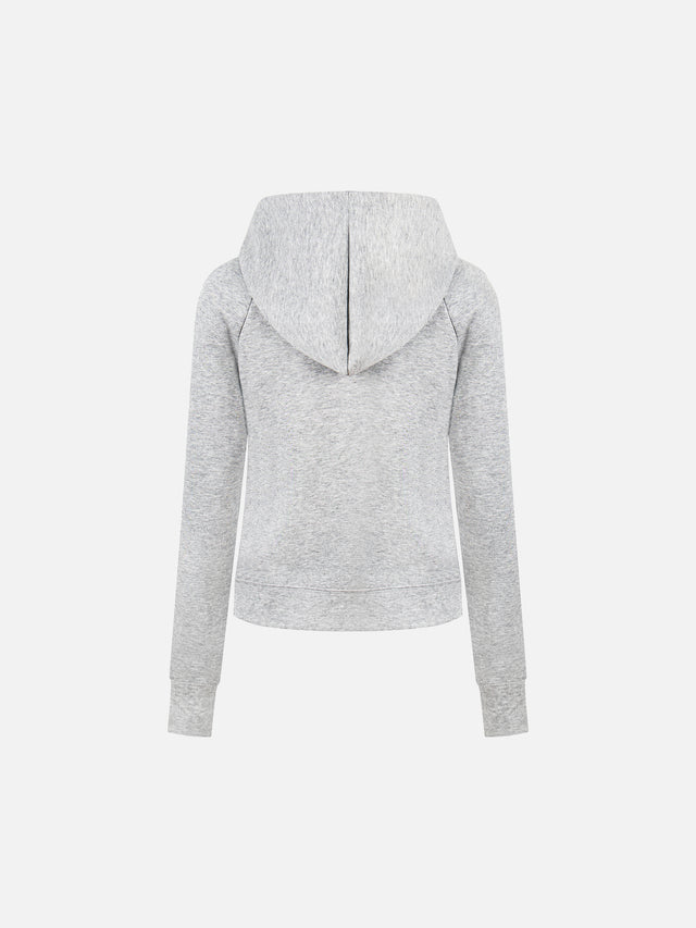 Chunky Neon Zip Slim-Fit Hoodie